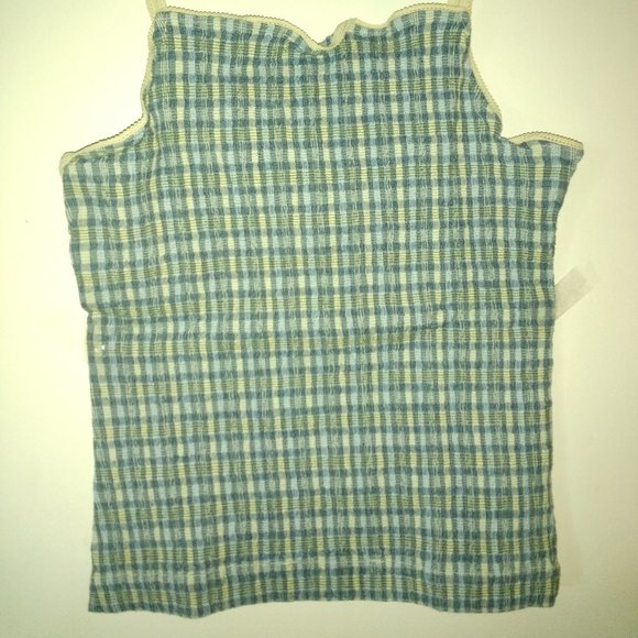 Vintage Madras Stretchy Spaghetti Straps Tank Top - Picture 12 of 13